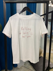 T-Shirt with Slogan