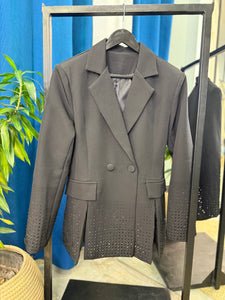 Blazer with Rhinestones