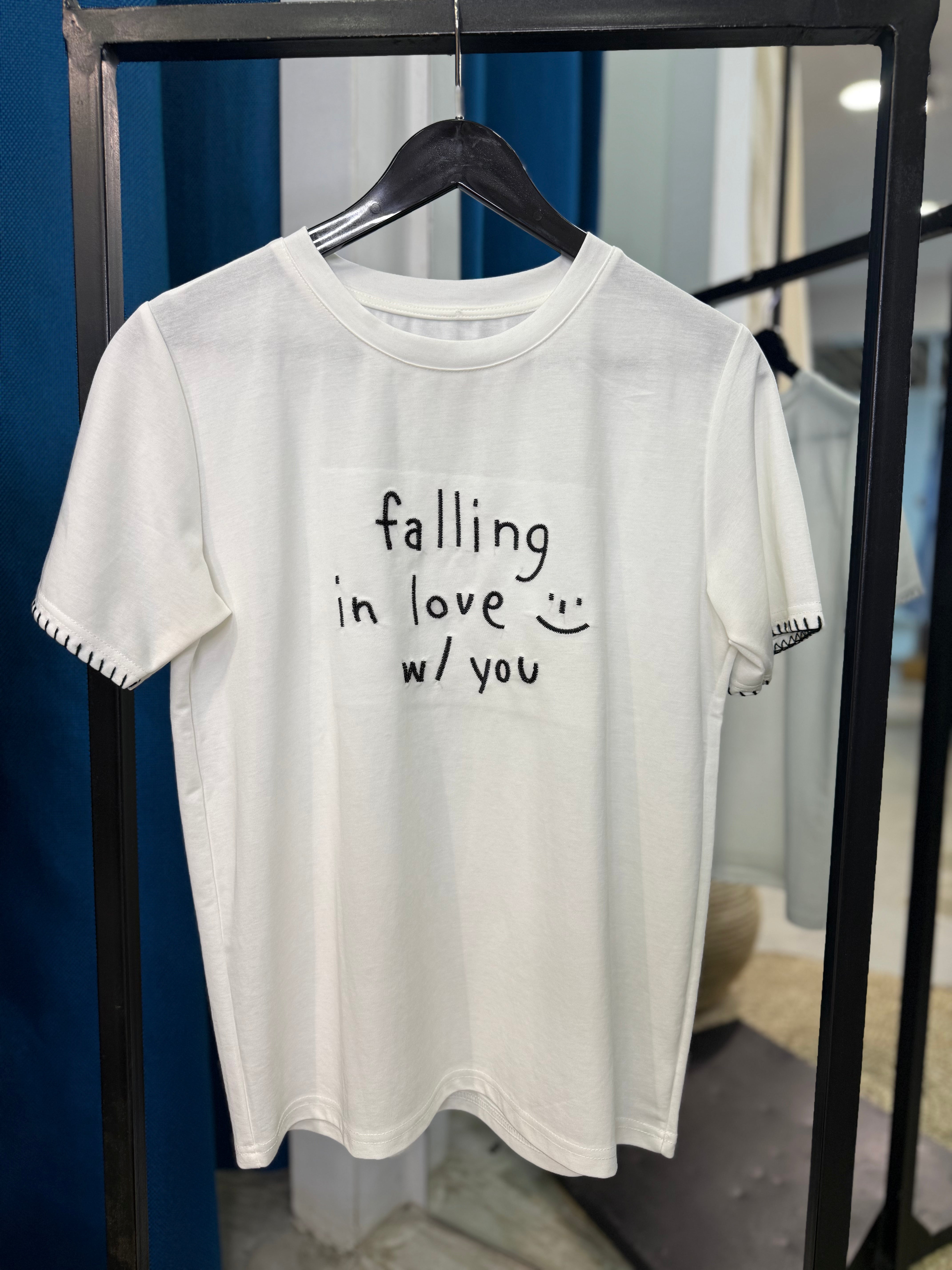 T-Shirt with Slogan