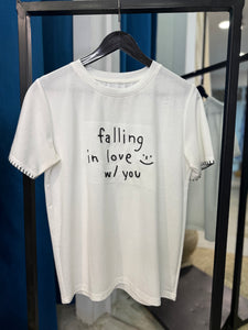 T-Shirt with Slogan