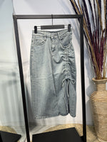 Load image into Gallery viewer, Midi Denim Skirt
