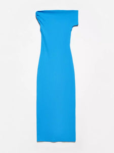 Asymmetric Midi Dress