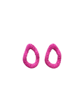 Geometric Raffia Earrings