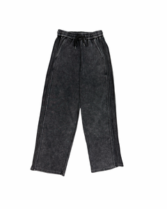 Washed-Effect Jogger Trousers