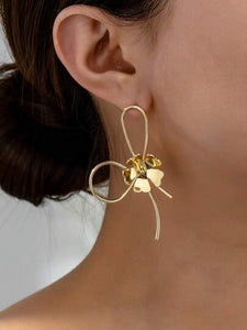 Raised Flower Earrings