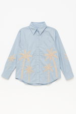 Load image into Gallery viewer, Embroidered Palm Tree Shirt
