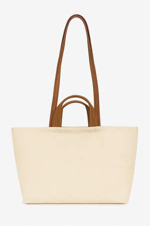 Contrast Tote Bag