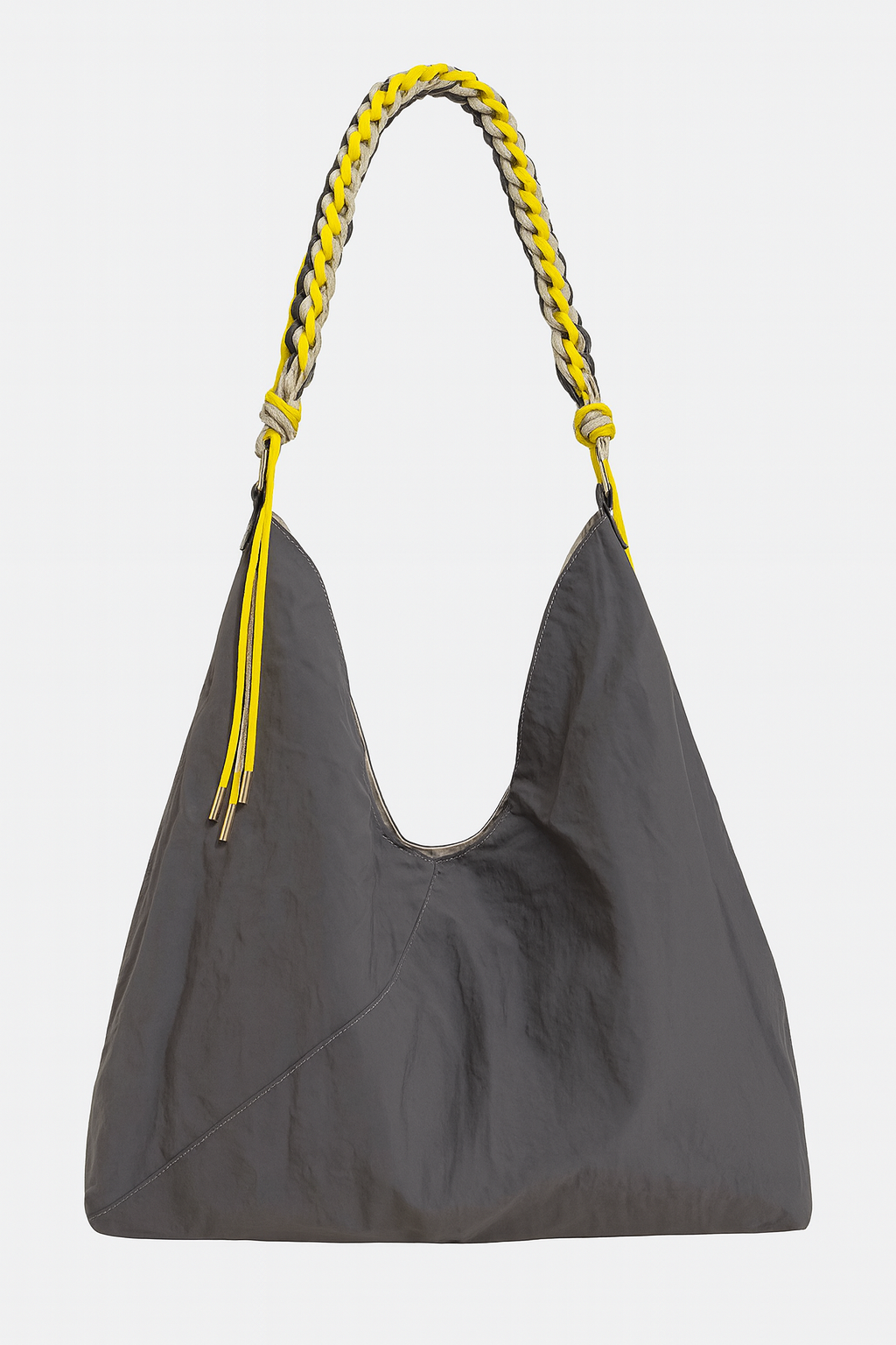 Shoulder Bag with Braided Strap