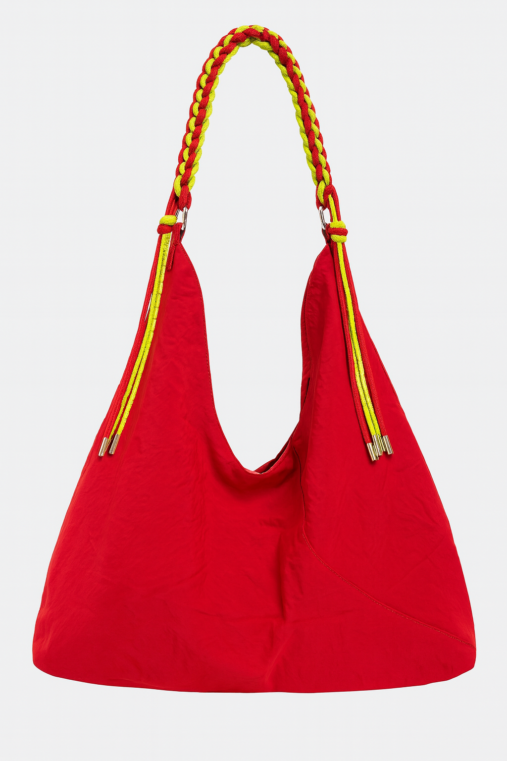 Shoulder Bag with Braided Strap