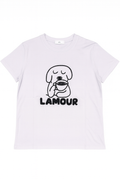 T-Shirt with Graphic Pup