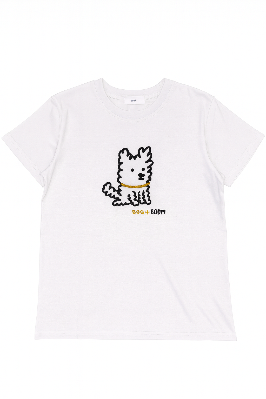 T-Shirt with Graphic Pup