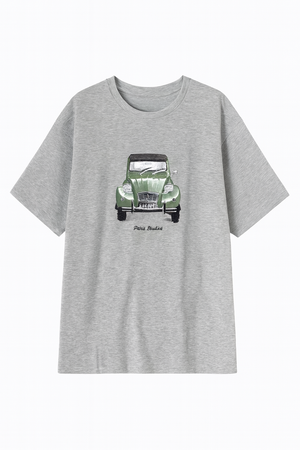 Vintage Car Oversized T-Shirt