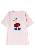 Duck Print Oversized T-Shirt