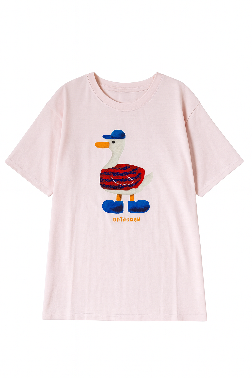 Duck Print Oversized T-Shirt