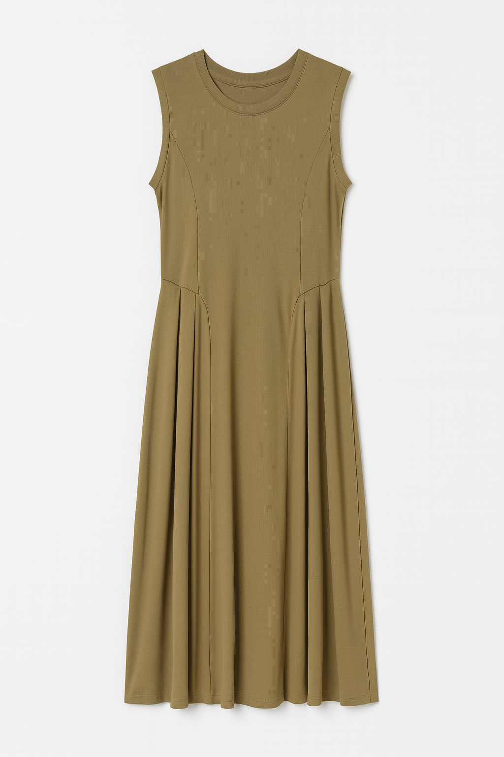 Flared Midi Dress