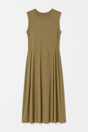 Flared Midi Dress