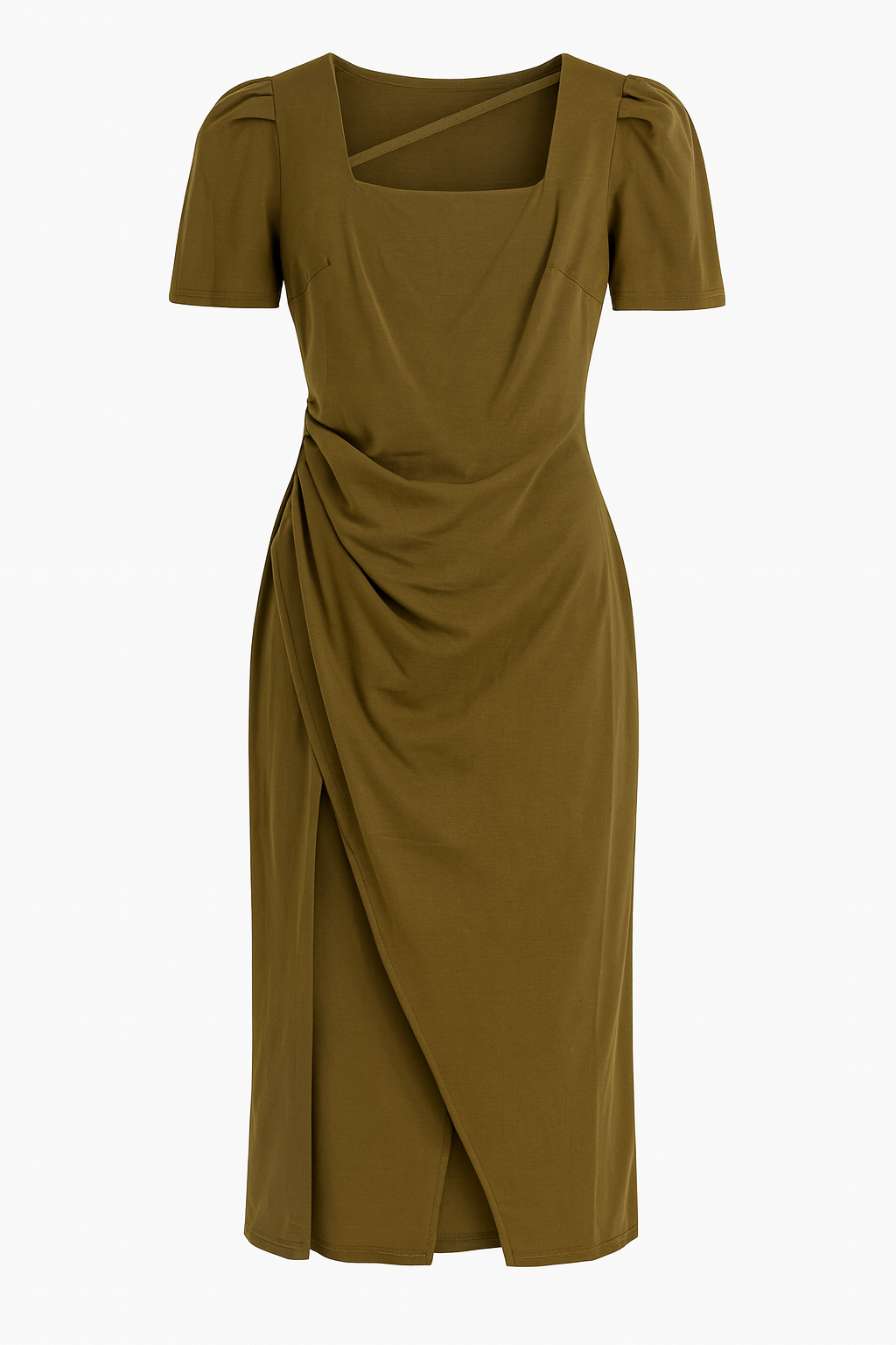 Cotton Midi Dress