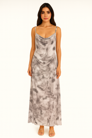 Tulle Midi Dress
