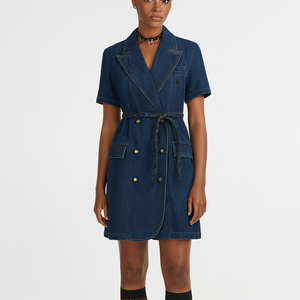 Mini Denim Dress