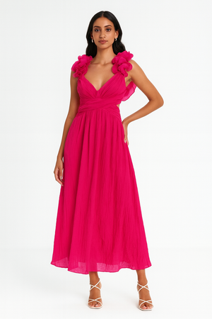 Maxi Ruffled Dress