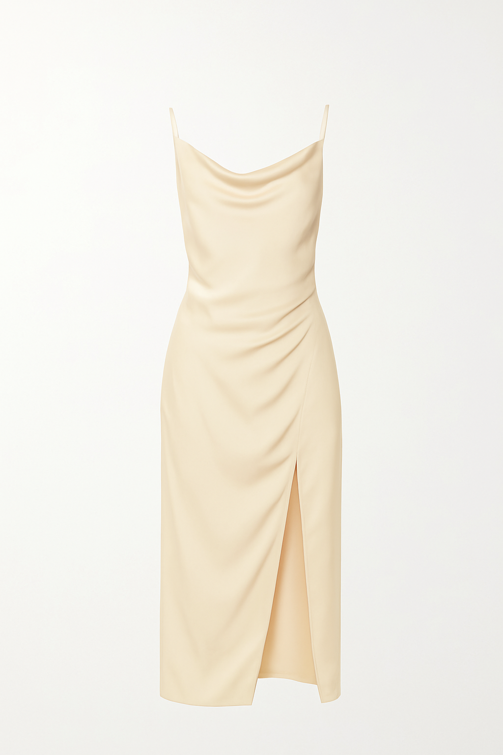 Satin Midi Dress
