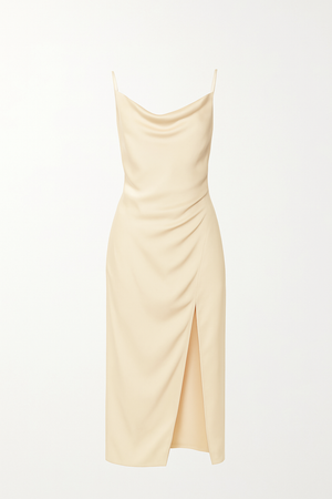 Satin Midi Dress