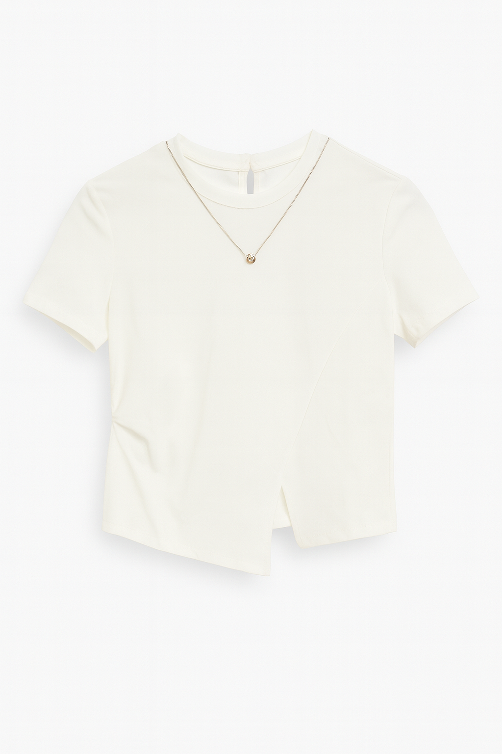 Basic Asymmetric T-Shirt