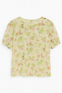 Floral Guipure Top