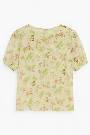 Floral Guipure Top