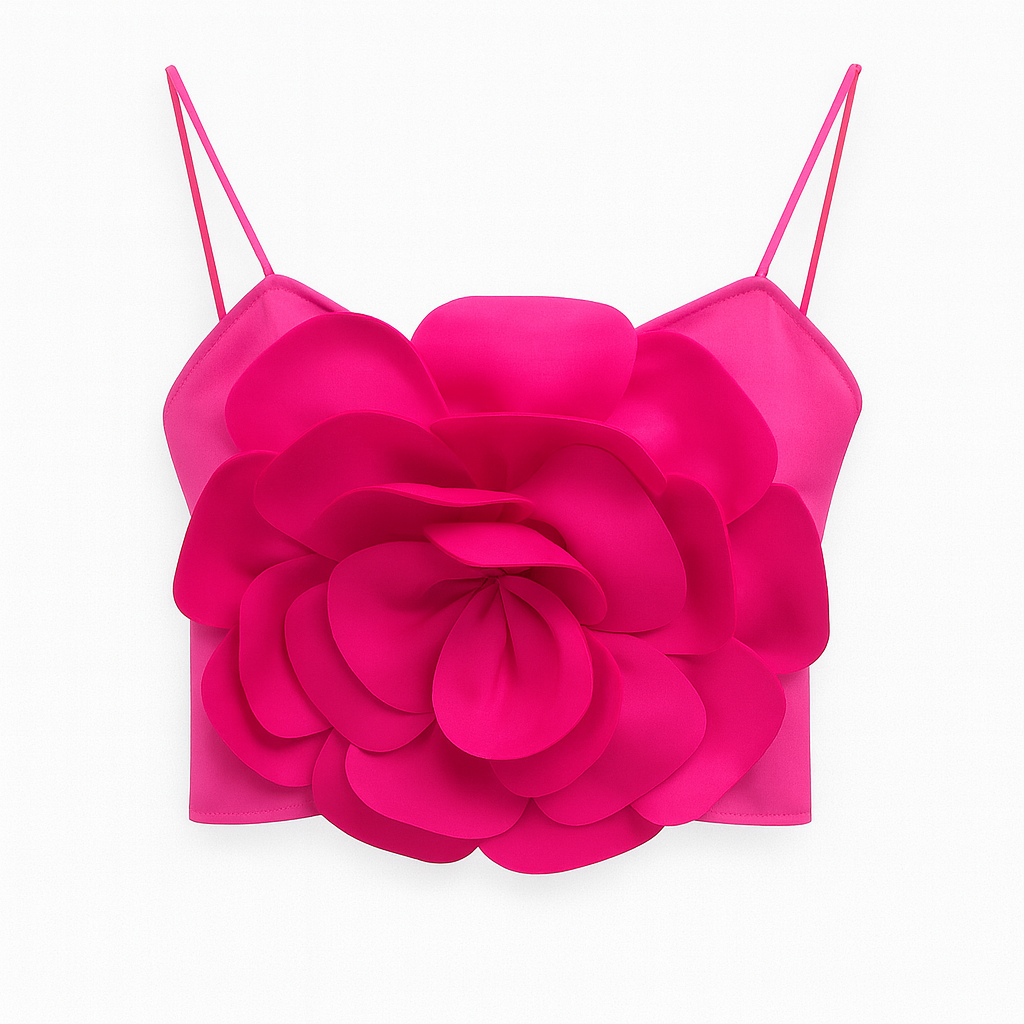 Flower Crop Top
