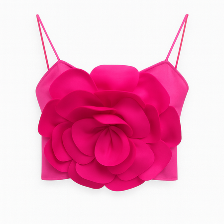 Flower Crop Top