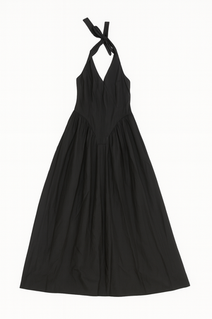 Halter Neck Long Dress