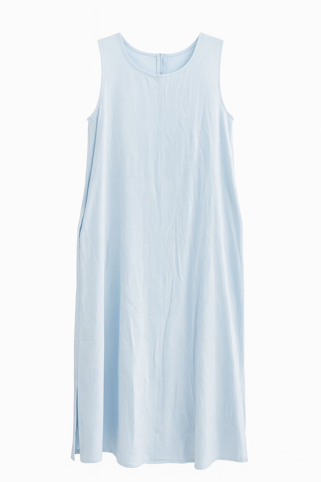 Relaxed Fit Linen Dress