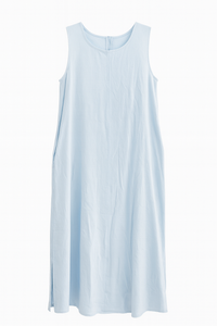 Relaxed Fit Linen Dress
