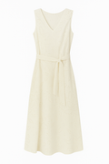 Embroidered Midi Dress