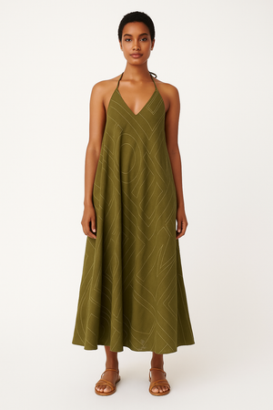 Halter Neck Dress