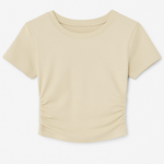 Load image into Gallery viewer, Cotton Basic Top with Gathering
