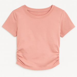 Cotton Basic Top with Gathering