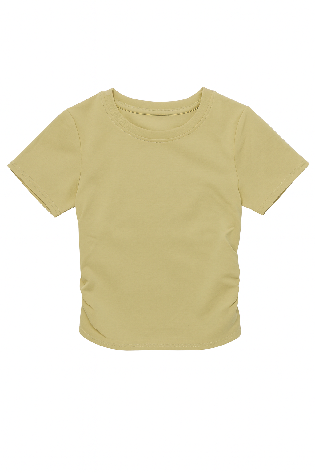 Cotton Basic Top with Gathering