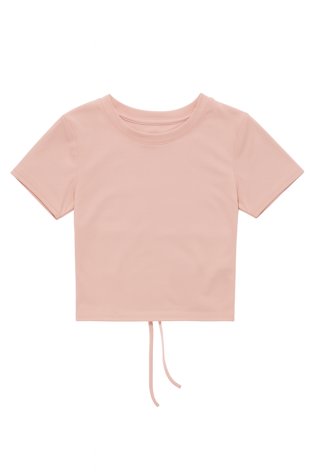 Cotton Basic Top with Open Back