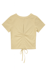 Load image into Gallery viewer, Cotton Basic Top with Open Back
