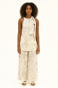 Set of Linen Top & Trouser