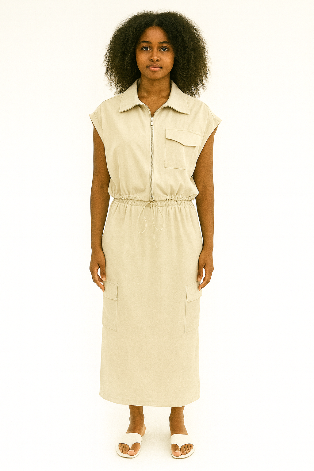Cargo Set of Crop Top & Skirt