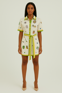 Mini Printed Dress