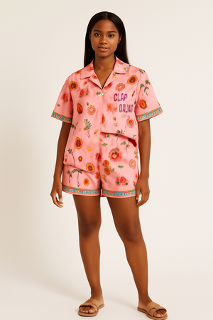 Set of Printed Shirt & Short