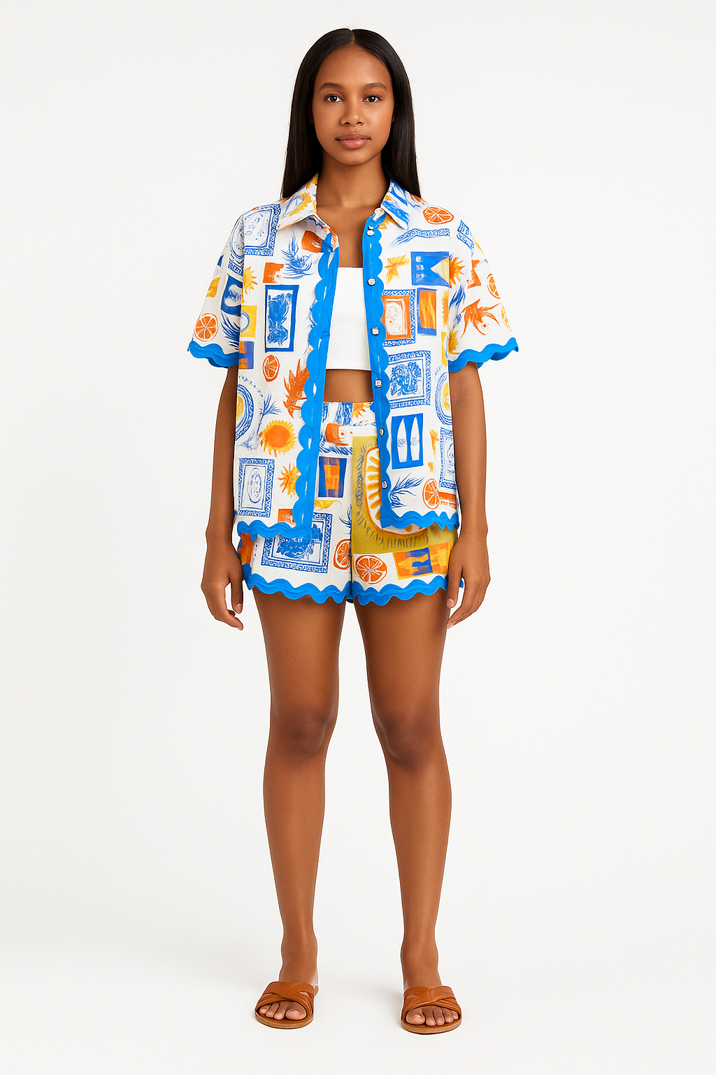 Set of Printed Shirt & Short