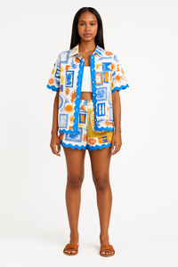 Set of Printed Shirt & Short