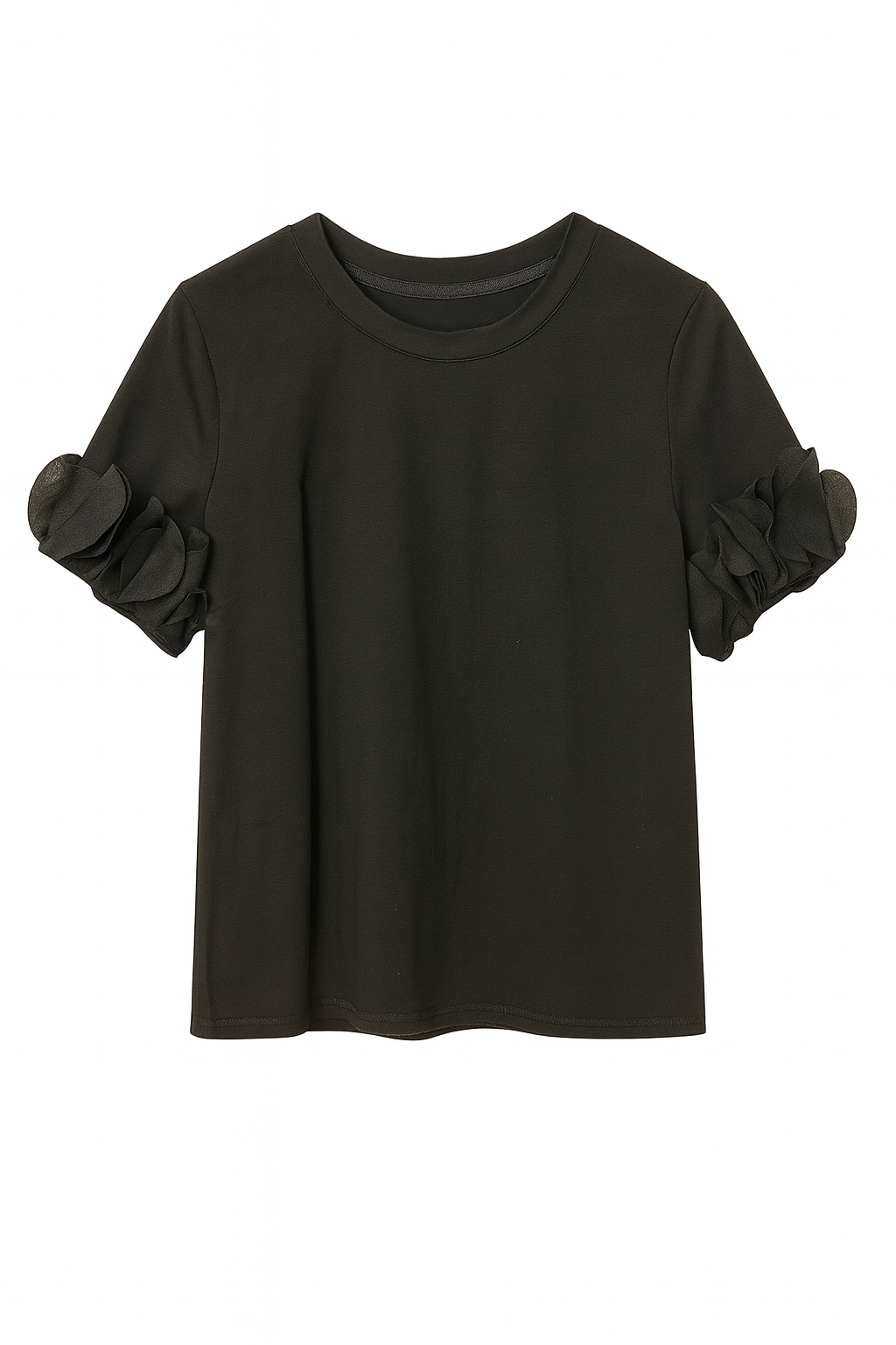 T-Shirt with details on the hems