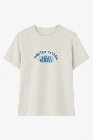 T-Shirt with Slogan