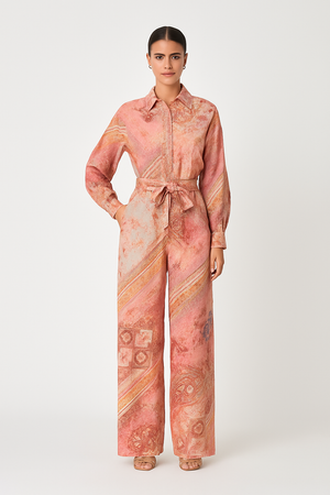 Printed Set of Shirt and Short